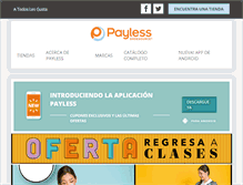 Tablet Screenshot of paylessdominicana.com